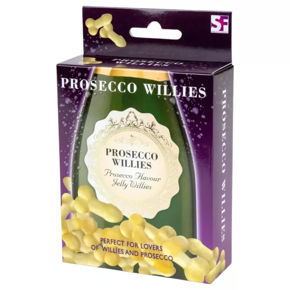 Prosecco Willies - gumeni bomboni u obliku penisa - okus Prosecco - 120g