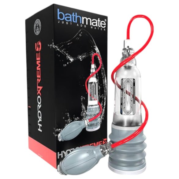 BathMate Xtreme Hydromax 5 - Hidropumpa set (prozirno)