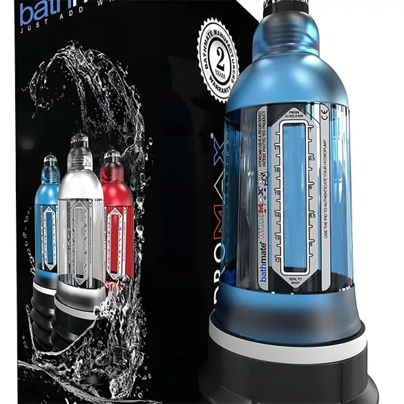 Bathmate Hydromax 7 Wide - hidraulična pumpa za penis - plava