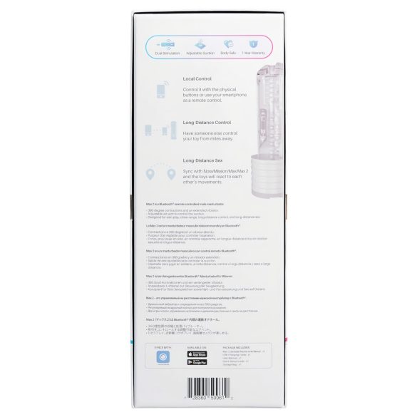 LOVENSE Max 2 - pametni masturbator (bijeli)