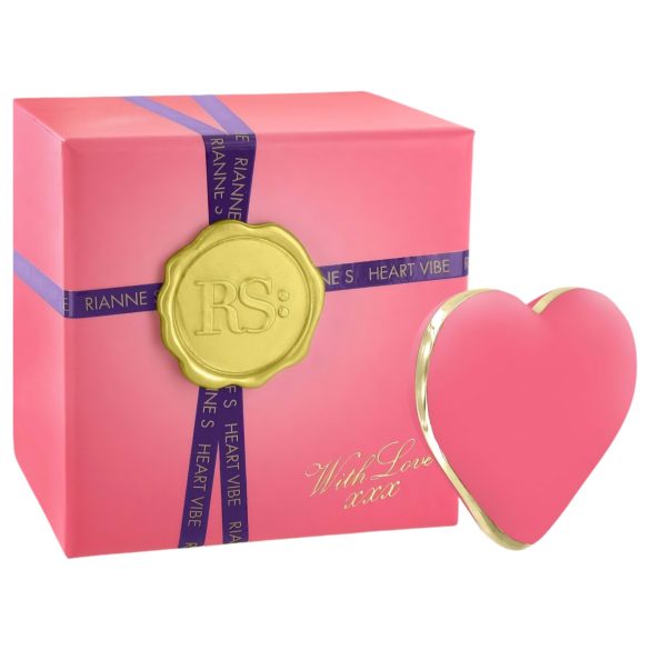 RS Icons Heart - bežični vibrator za klitoris (koralja)