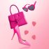 RS Icons Heart - bežični vibrator za klitoris (koralja)