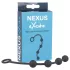 Nexus Excite - analni dildo s 4 kuglice - crni - mali
