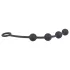Nexus Excite - analni dildo s 4 kuglice - crni - mali