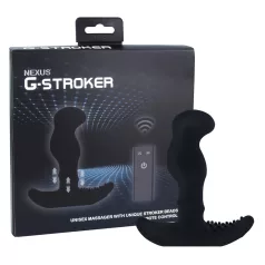   Nexus G-stroker - masažer prostate s daljinskim upravljačem - vibrator - crni