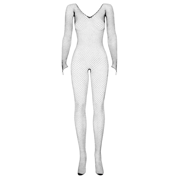 Obsessive - necc kombinezon s otvorima, dugi rukavi - crni (S-L)