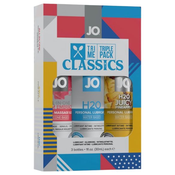 JO System Classics - set lubrikanata na bazi vode (3x30 ml)
