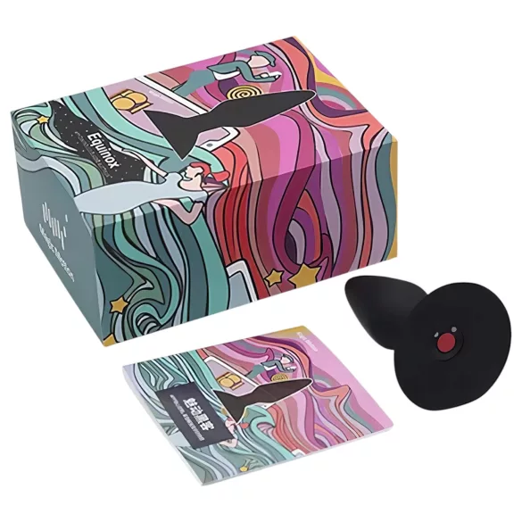 Magic Motion Equinox - analni vibrator na daljinsko upravljanje putem aplikacije (crni)