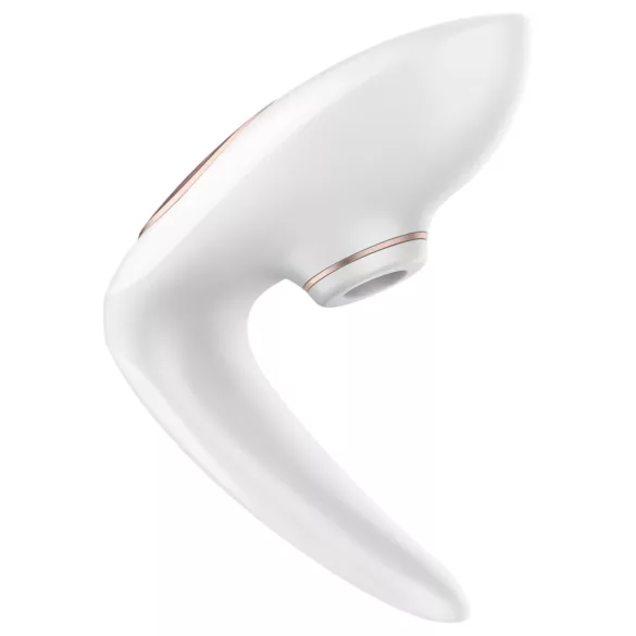 Satisfyer Pro 4 Couples - vibrator za parove s pulsirajućim zrakom - bijeli