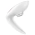 Satisfyer Pro 4 Couples - vibrator za parove s pulsirajućim zrakom - bijeli
