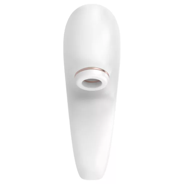 Satisfyer Pro 4 Couples - vibrator za parove s pulsirajućim zrakom - bijeli