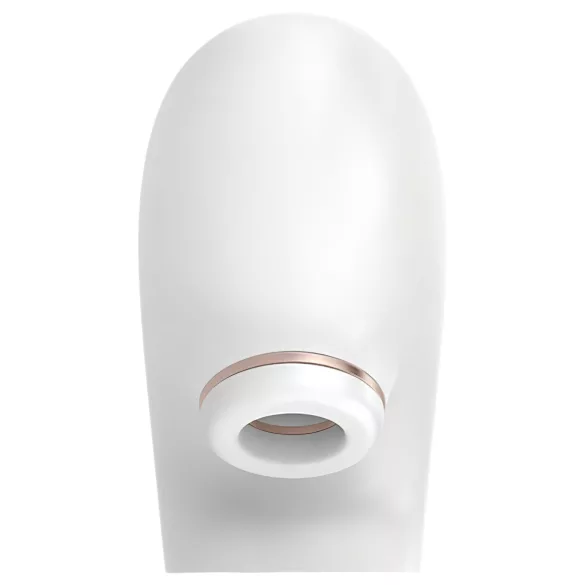 Satisfyer Pro 4 Couples - vibrator za parove s pulsirajućim zrakom - bijeli