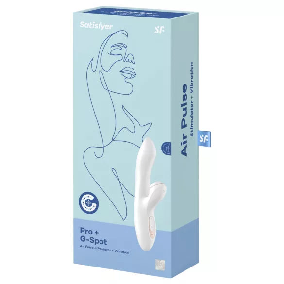 Satisfyer Pro+ G-spot - vibrator za G-točku i stimulaciju klitorisa