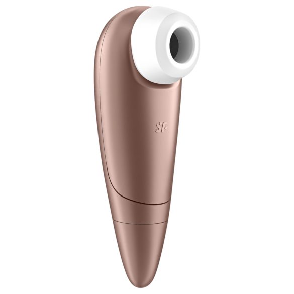Satisfyer 1 Number One - stimulator klitorisa na zračne valove - smeđa