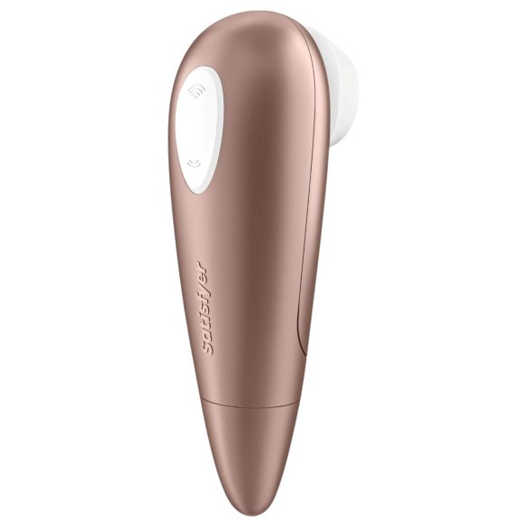 Satisfyer 1 Number One - stimulator klitorisa na zračne valove - smeđa