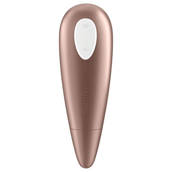 Satisfyer 1 Number One - stimulator klitorisa na zračne valove - smeđa