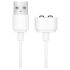 Satisfyer - magnetski USB kabel za punjenje - 2 komada (bijeli)