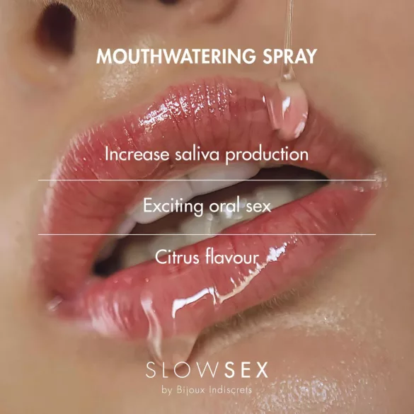 Slow Sex - oralni sprej za poticanje sline - 13 ml