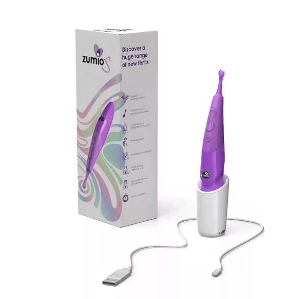 Zumio Soft - punjivi vibrator za klitoris - ljubičasti