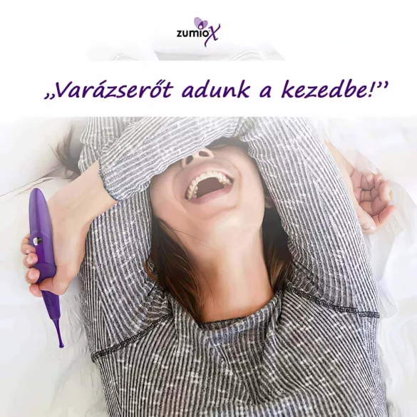Zumio Soft - punjivi vibrator za klitoris - ljubičasti