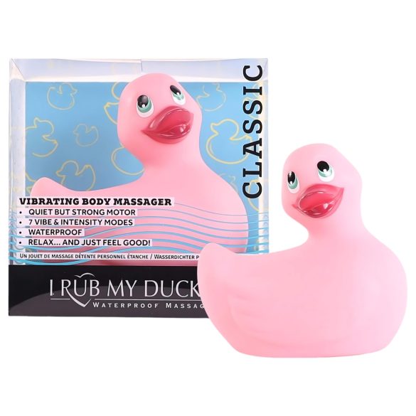 My Duckie 2.0 - vodootporni klitoris vibrator (roza)