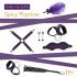 RS Soiree Kinky Me Softly - BDSM vezivni set - ljubičasti (7 dijelova)