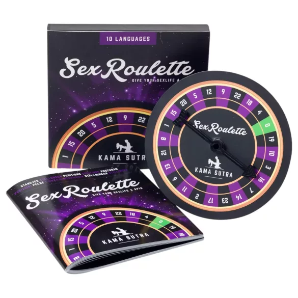 Sex Roulette Kama Sutra - erotska društvena igra (na 10 jezika)