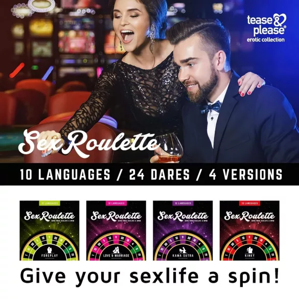 Sex Roulette Kama Sutra - erotska društvena igra (na 10 jezika)