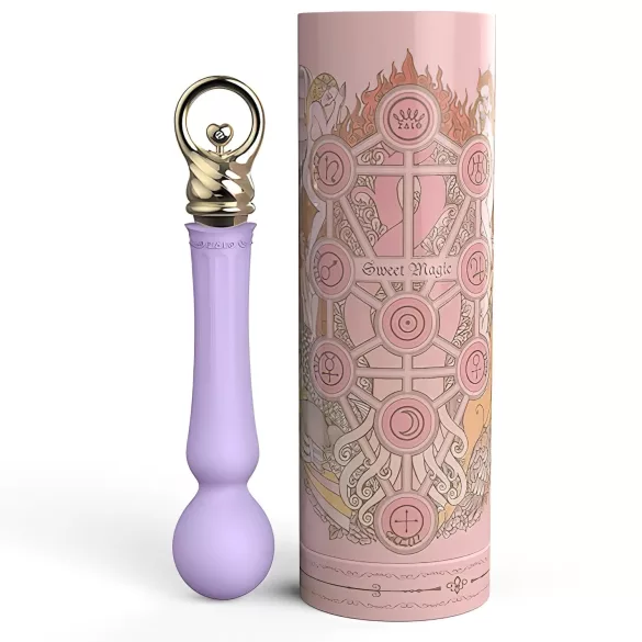 ZALO Confidence - vibrator za masažu, luksuzni, punjivi - ljubičasti