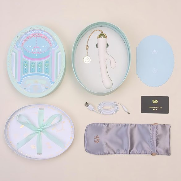 ZALO Ichigo Rabbit - pametni luksuzni vibrator (bijeli)