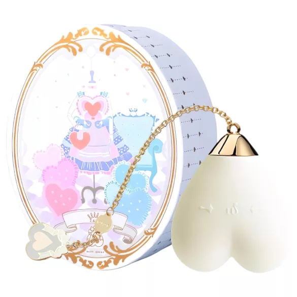 ZALO Baby Heart - vibrator za klitoris s aplikacijskim upravljanjem (bijeli)