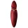 ZALO Hero - vibrator za klitoris s punjivom baterijom - vodootporan - crveni
