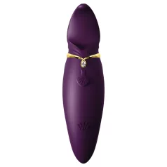   ZALO Hero - vibrator za klitoris na punjenje - vodootporan silikon ljubičasti