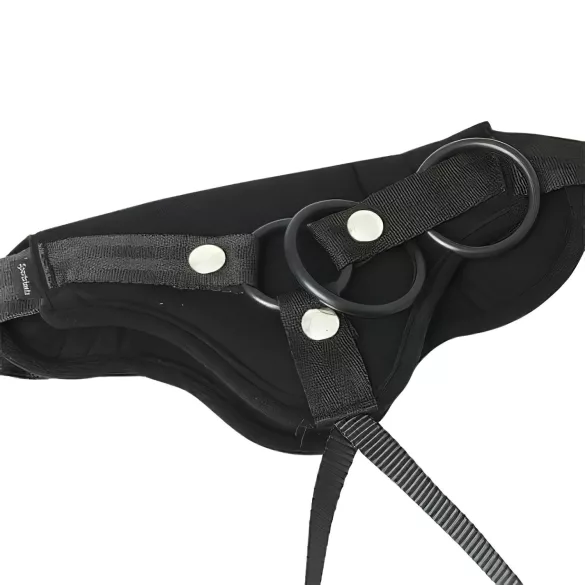 Sportsheets Plus Size - donje rublje za strap-on (crno)