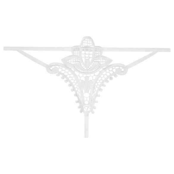 Obsessive - tanga sa tulipanima - bijela - L/XL