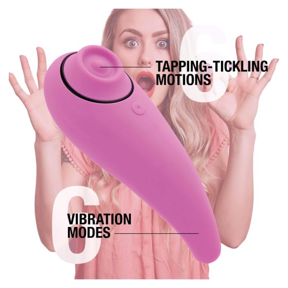 FEELZTOYS Femmegasm - vibrator za klitoris 2u1 s punjivom baterijom - roza