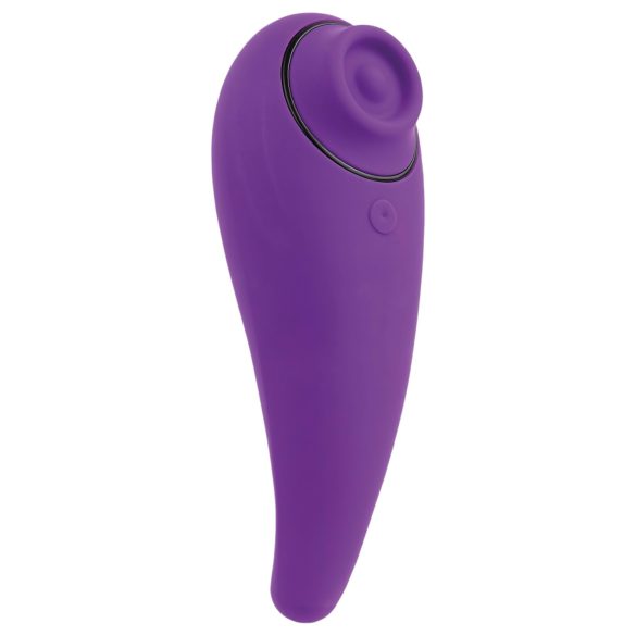 FEELZTOYS - 2u1 vibrator za klitoris na punjenje - ljubičasti