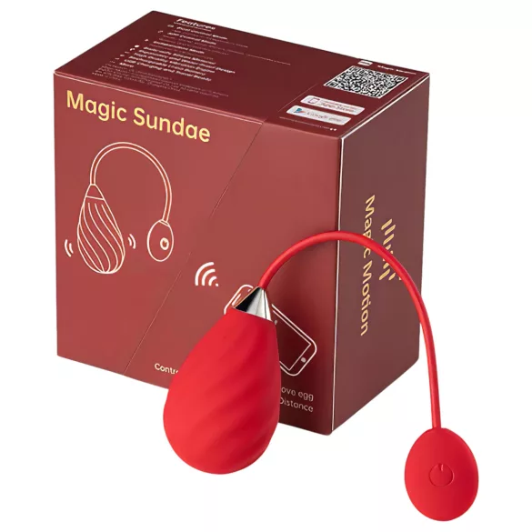 Magic Motion Sundae - vibrator jaje na daljinsko upravljanje - akumulatorski