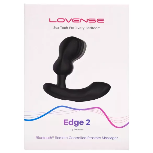LOVENSE Edge 2 - pametni vibrator za prostatu - crni