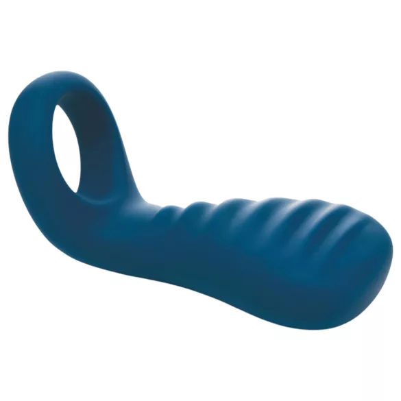 OHMIBOD Bluemotion Nex 3 - pametni vibracijski prsten za penis (plavi)