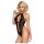 Obsessive 830-Ted - crni body s ovratnikom - L/XL