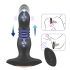 Aixiasia Roy - bežični analni vibrator s punjivom baterijom (crni)