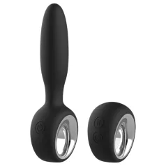   Aixiasia Dylon-Remote - analni vibrator s daljinskim upravljačem, punjivi, crni