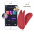 Magic Motion Umi - nosivi vibrator na umetanje s upravljanjem putem aplikacije (crveni)