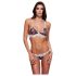 Baci - set grudnjaka s cvjetnom čipkom - M/L