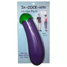 In-cock-nito - bočica za vodu u obliku penisa - ljubičasta