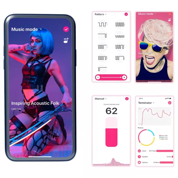 Magic Motion - vibrator za parove set - rozi-zelena