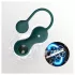 Magic Motion Crystal Duo - vibracijske gejša kuglice s upravljanjem putem aplikacije (zelene)