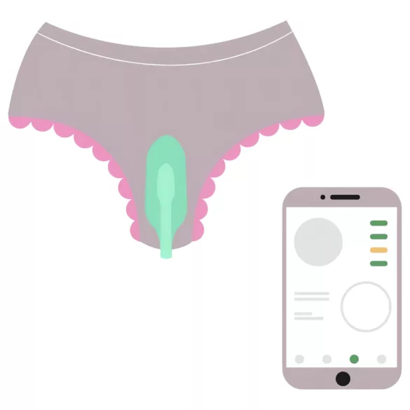 Magic Motion FitCute - Vibracijska gejša kuglica s upravljanjem putem aplikacije (menta)