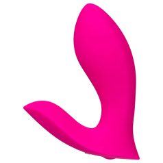   Lovense Flexer Panty - vibrirajće gaćice s bežičnim vibratorom - silikon, roza